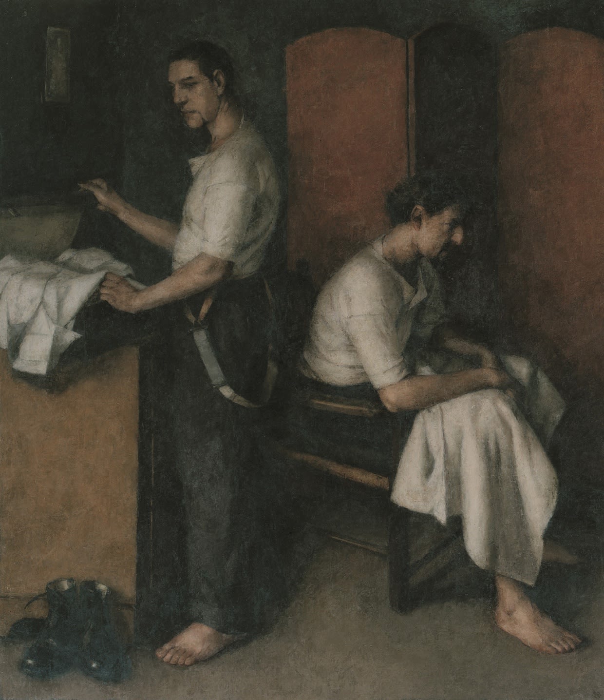 Inhabitants of the Dream Courtyard by Mark Shields