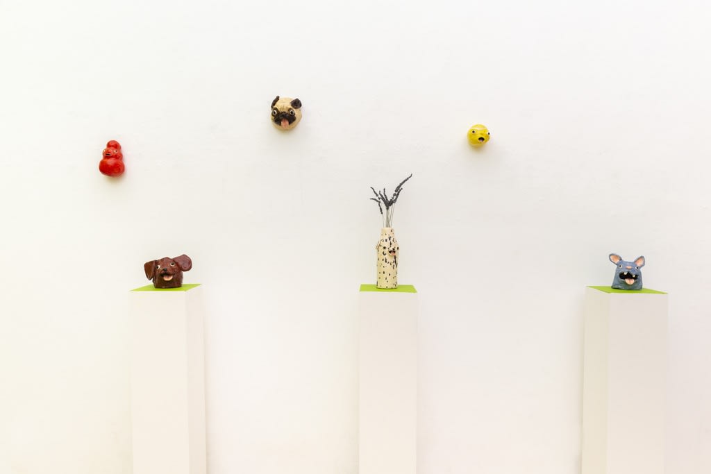 Katie Kimmel "Dog Park" installation view