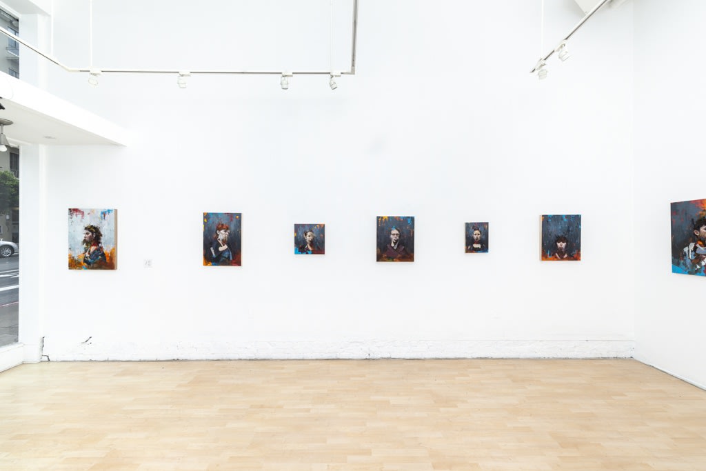 John Wentz "The Death of Distance" installation view