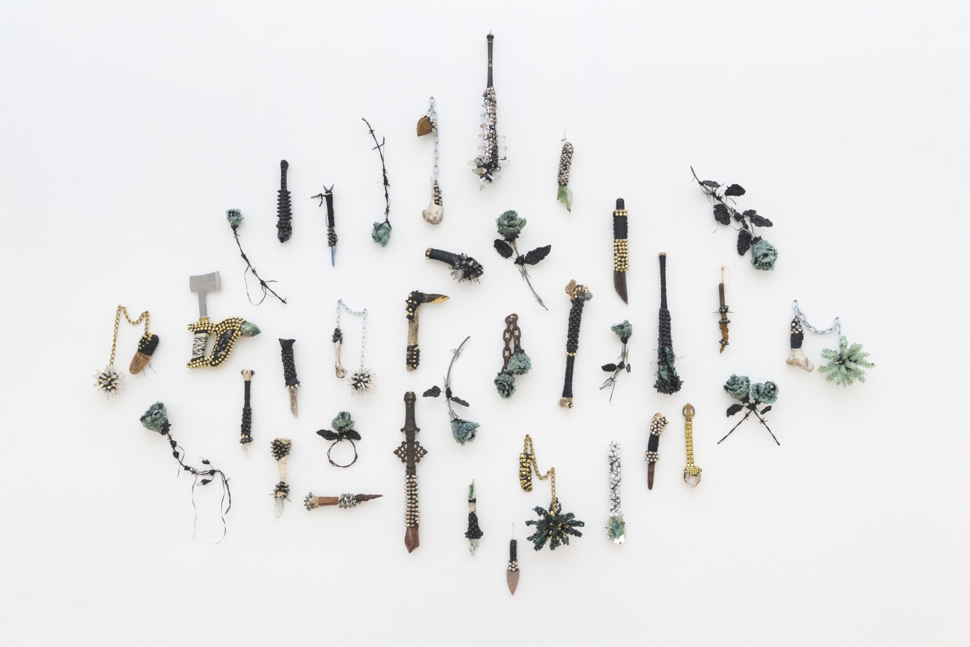 Lucien Shapiro "From Ash to Diamonds" installation view