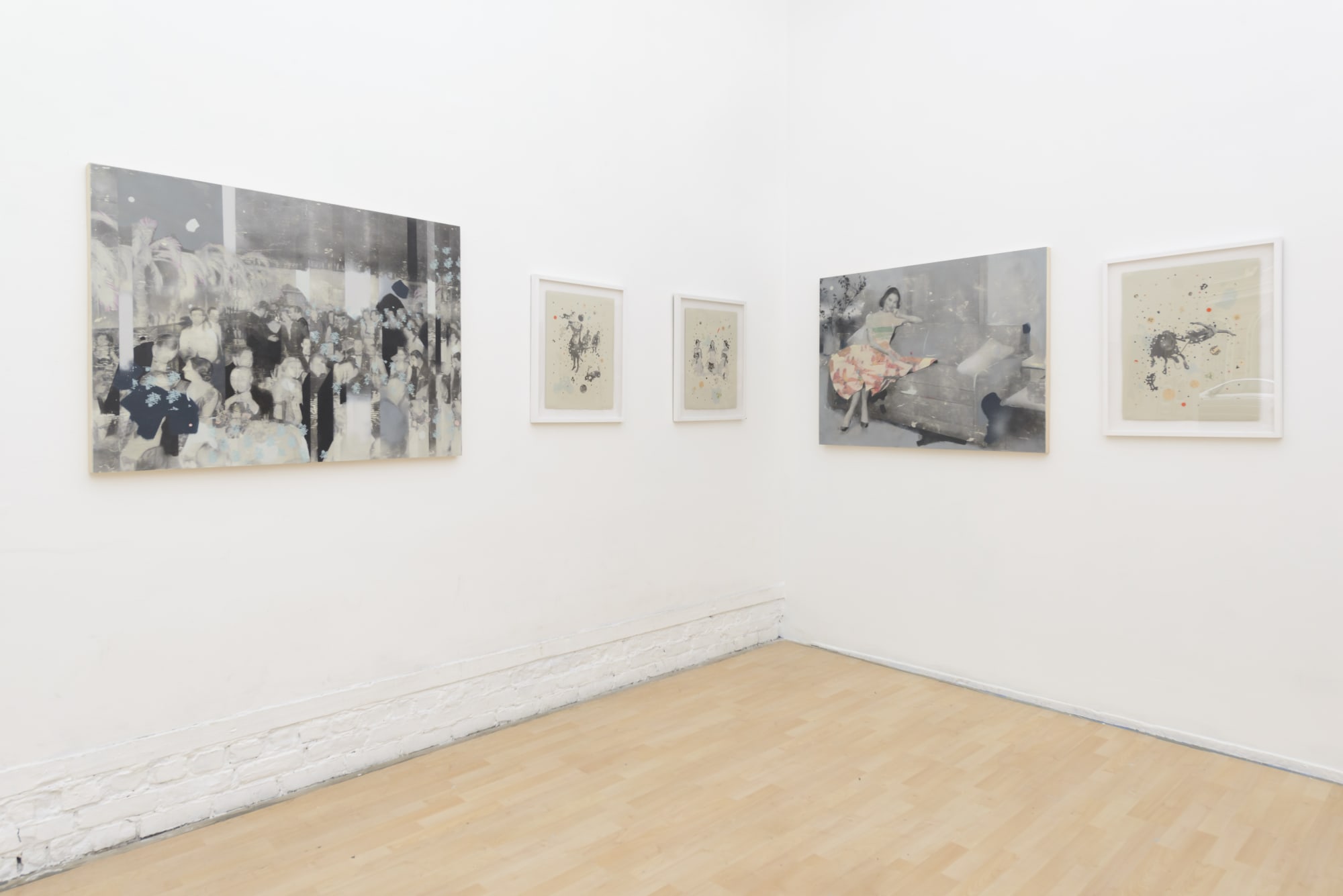 Lizzie Gill and Hope Kroll "Fragmented Memories" installation view