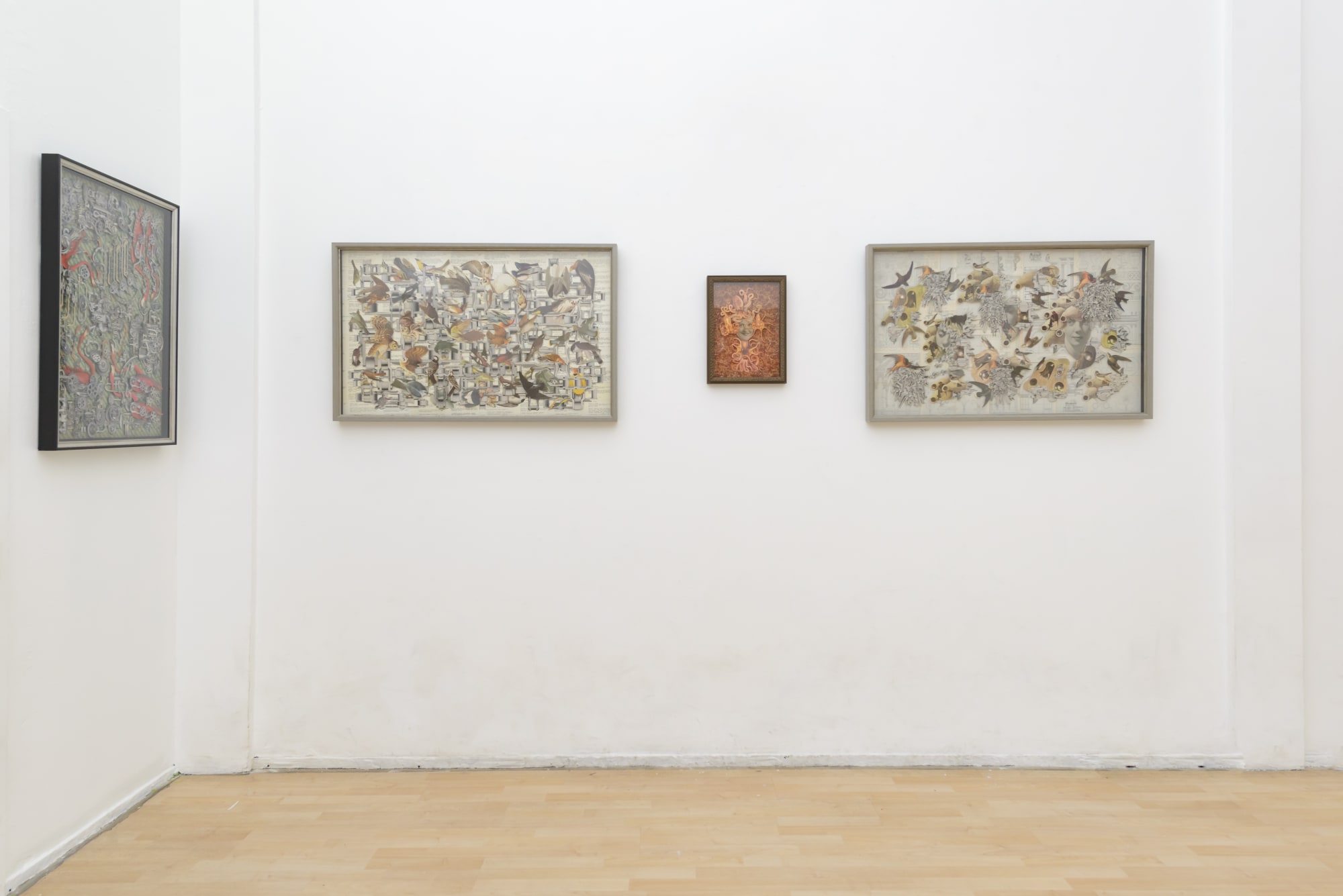 Lizzie Gill and Hope Kroll "Fragmented Memories" installation view