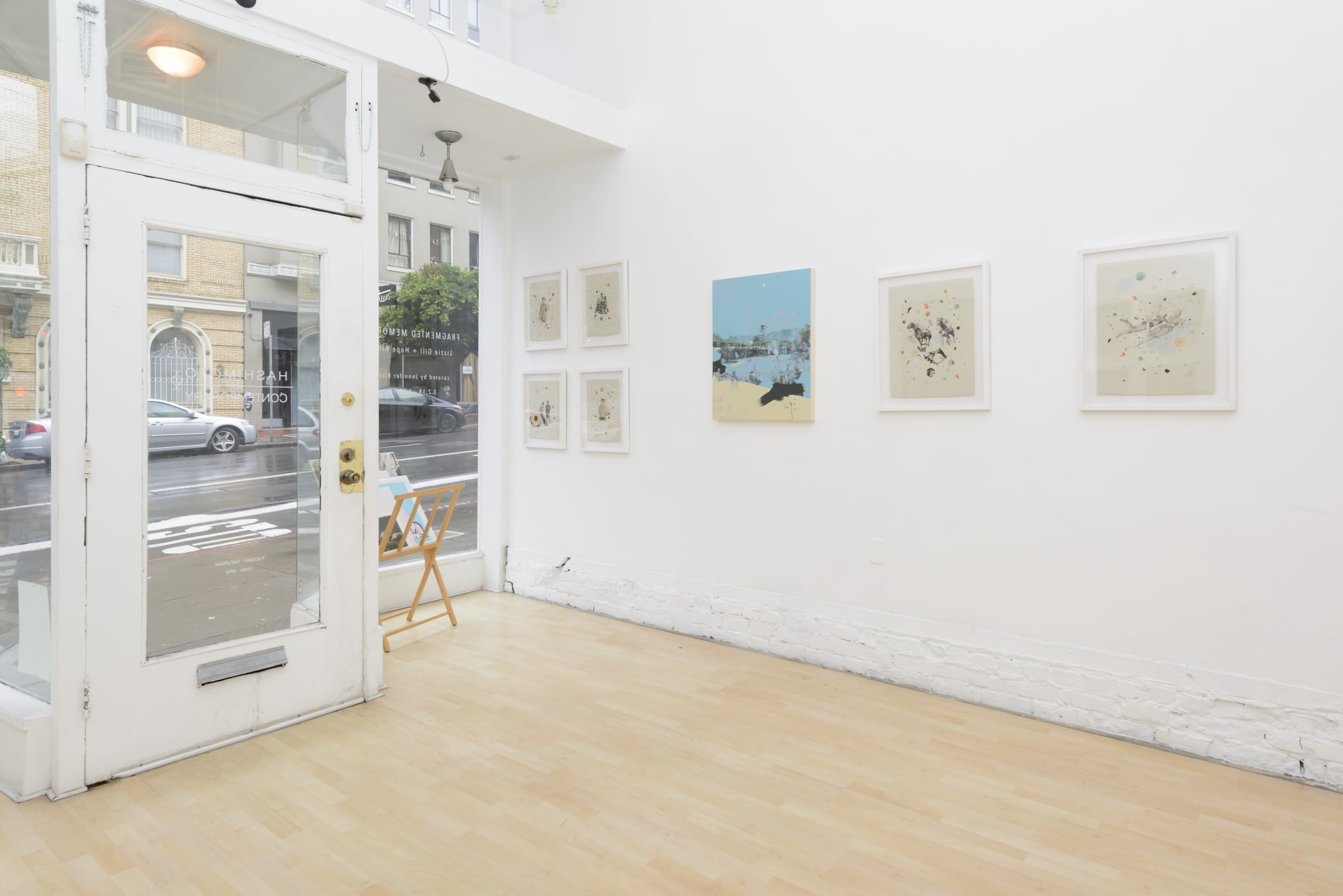 Lizzie Gill and Hope Kroll "Fragmented Memories" installation view