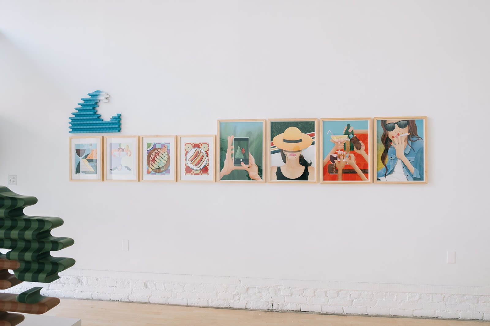 Casey Gray "I Can Taste The Sun" installation 