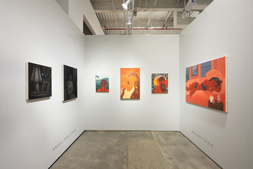 installation image of Hashimoto Contemporary booth at Future Fair