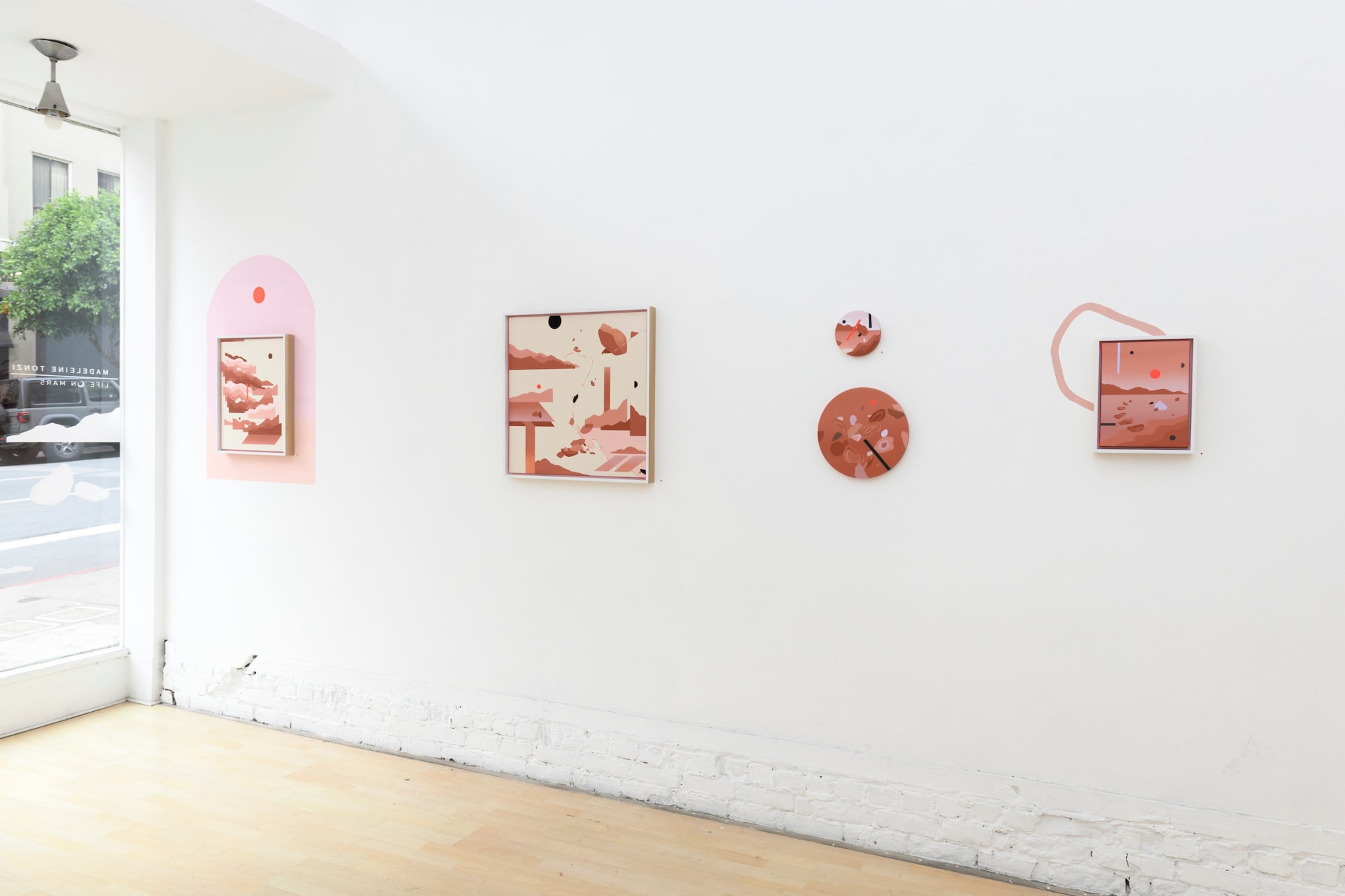 Madeleine Tonzi  "Life On Mars" installation image