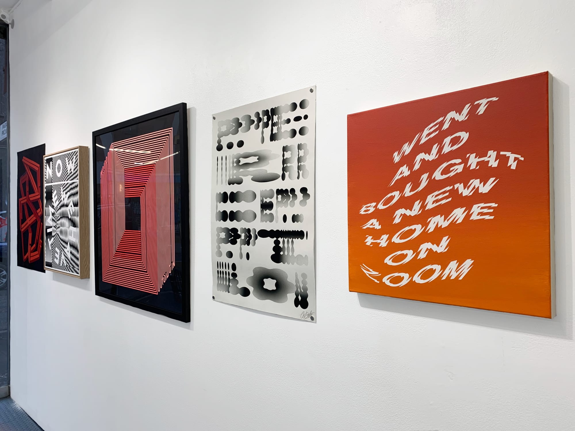 A Sign of the Times exhibition installation view