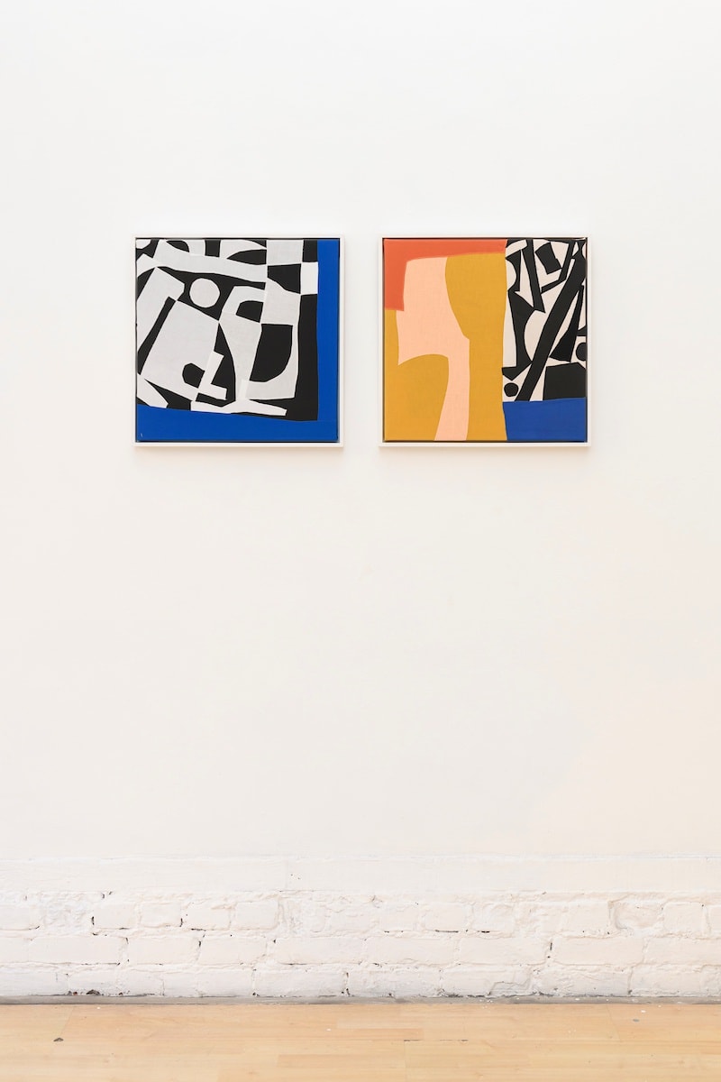 Installation image from "In The Abstract" exhibition at Hashimoto Contemporary SF