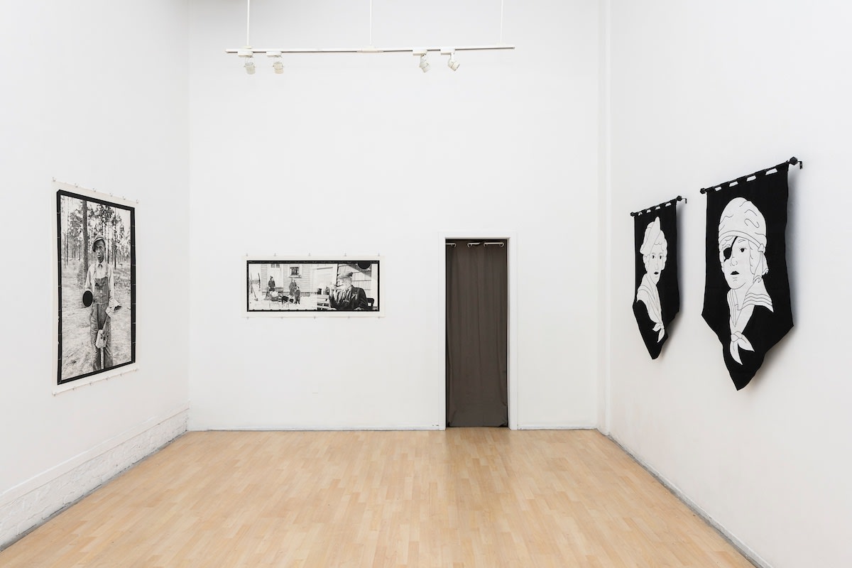 Installation image from the "4x8 Bridges" exhibition at Hashimoto Contemporary SF
