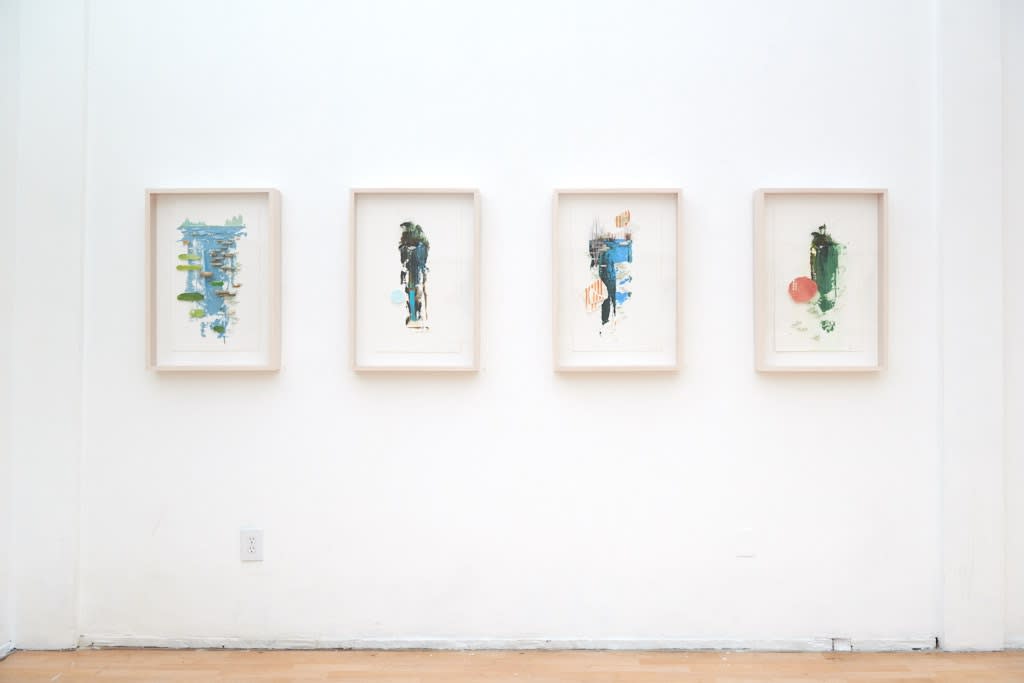 Installation image from Gregory Euclide's  "Preservation Paradox" at Hashimoto Contemporary SF