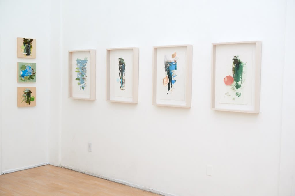 Installation image from Gregory Euclide's  "Preservation Paradox" at Hashimoto Contemporary SF