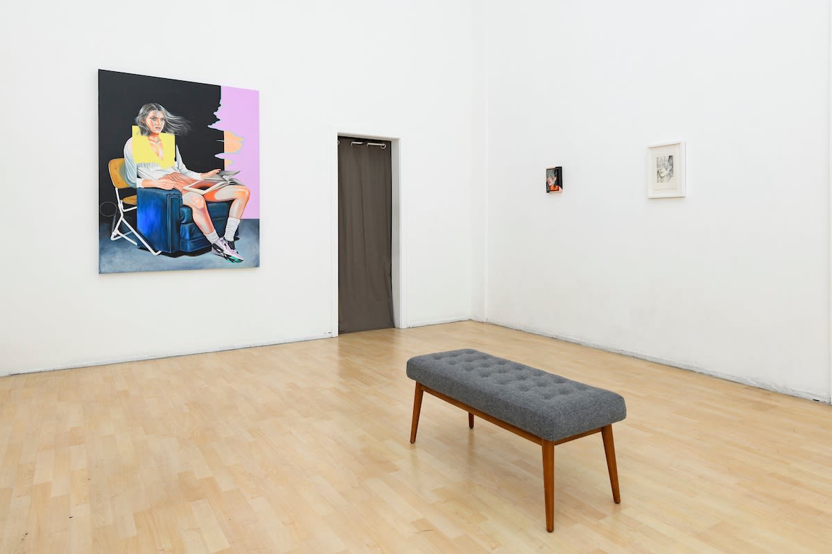 installation view - Martine Johanna