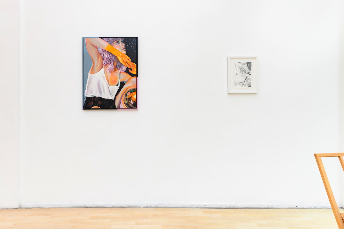 installation view - Martine Johanna