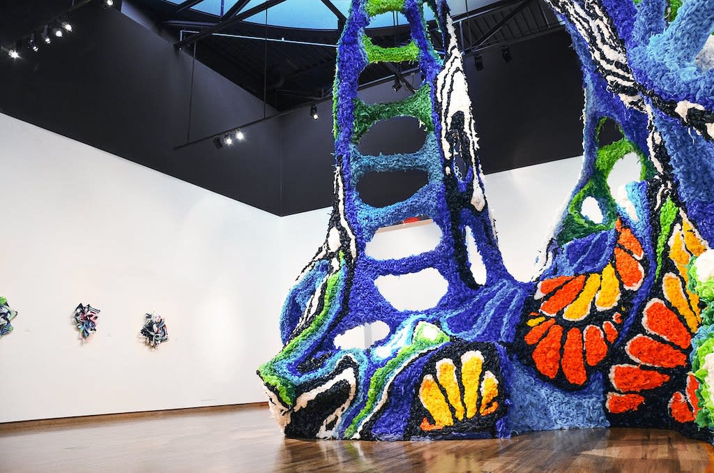 Detail of 'Sphere' installation by Crystal Wagner