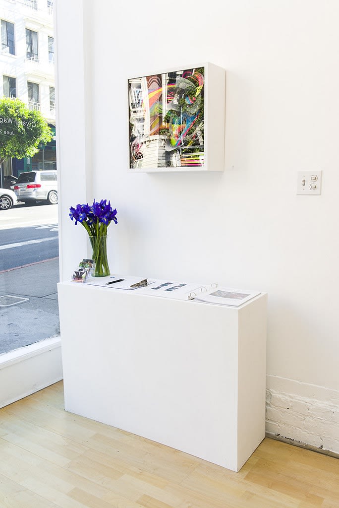 Crystal Wagner 'Microcosm' exhibition installation at Hashimoto Contemporary SF