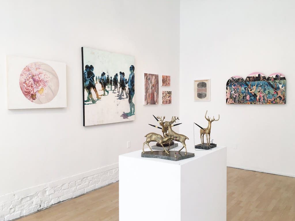 Hashimoto Contemporary 'Summer Group Show' installation