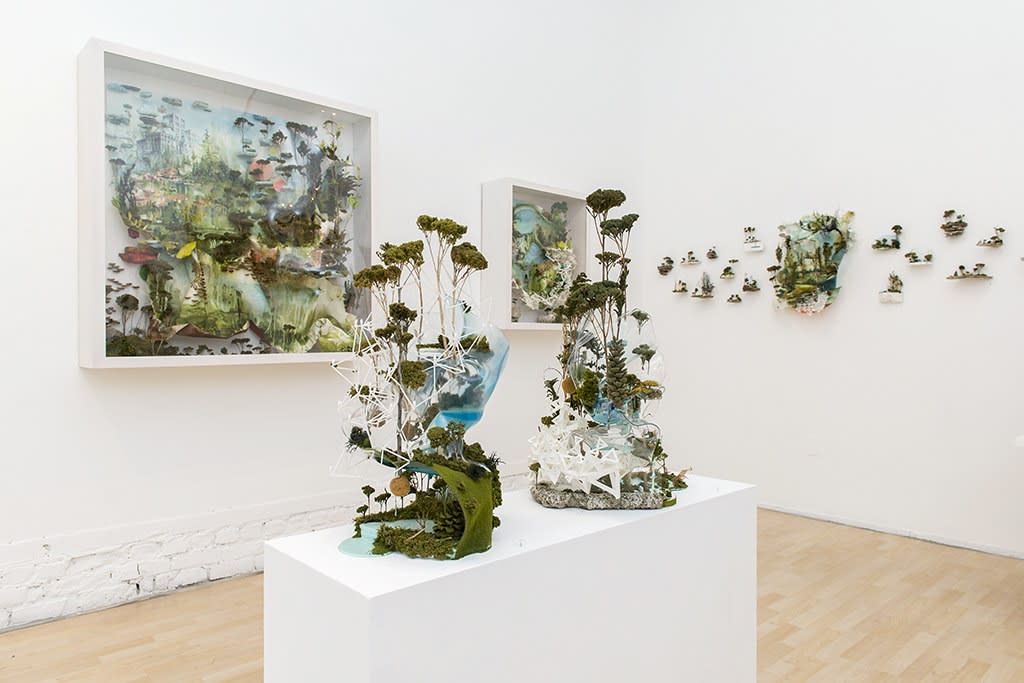 Gregory Euclide 'Extract' installation at Hashimoto SF