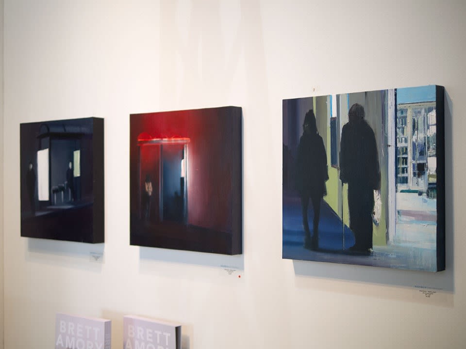 Brett Amory installation at Art Market SF 2015