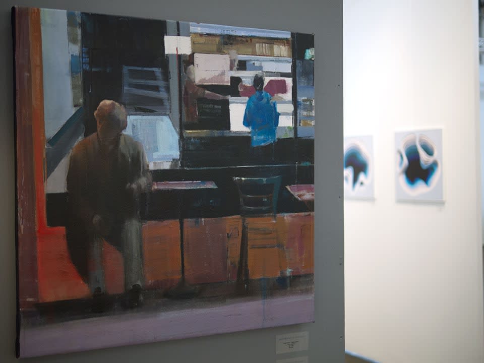 Brett Amory installation at Art Market SF 2015