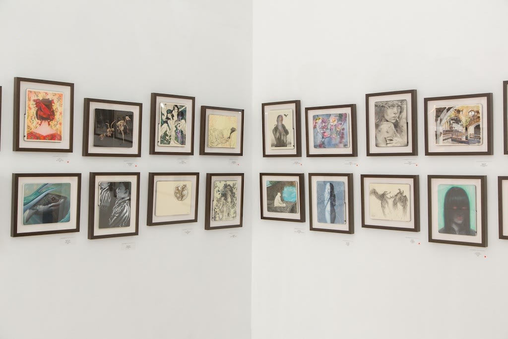 Moleskine Project installation image from Hashimoto Contemporary SF