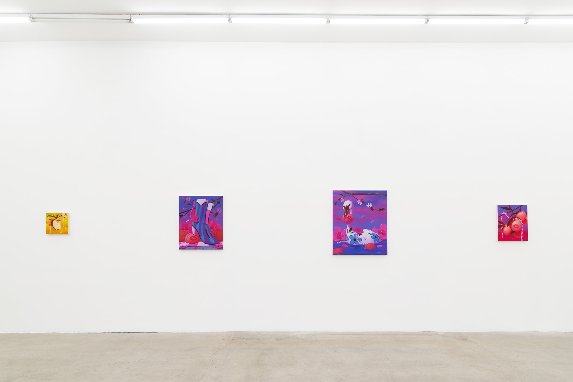 Megan Ellen MacDonald installation view at Hashimoto Contemporary LA