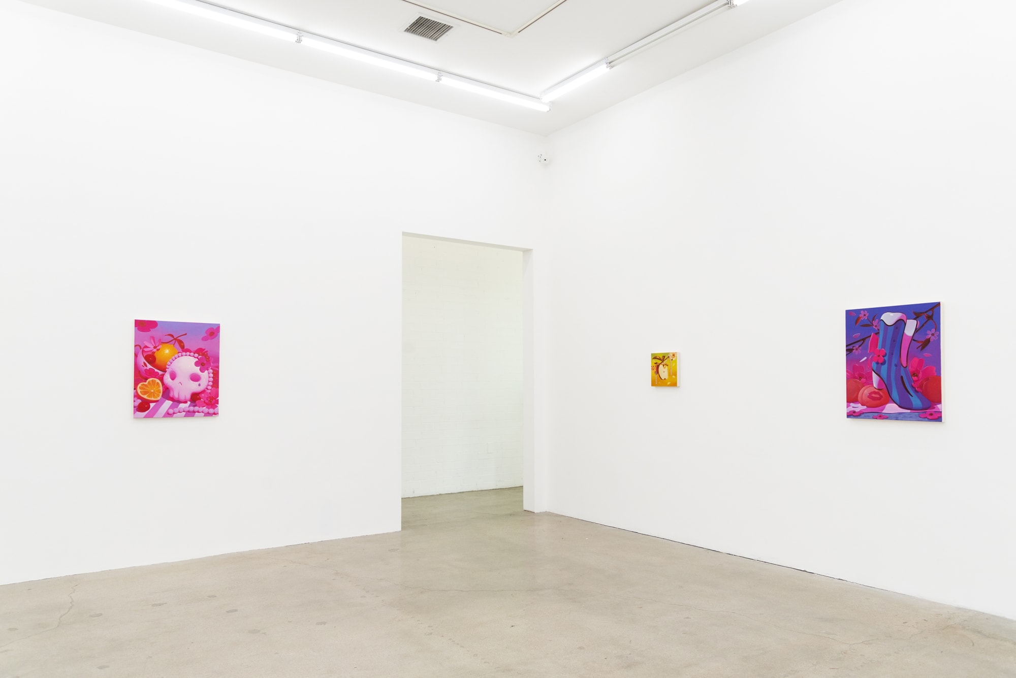Megan Ellen MacDonald installation view at Hashimoto Contemporary LA