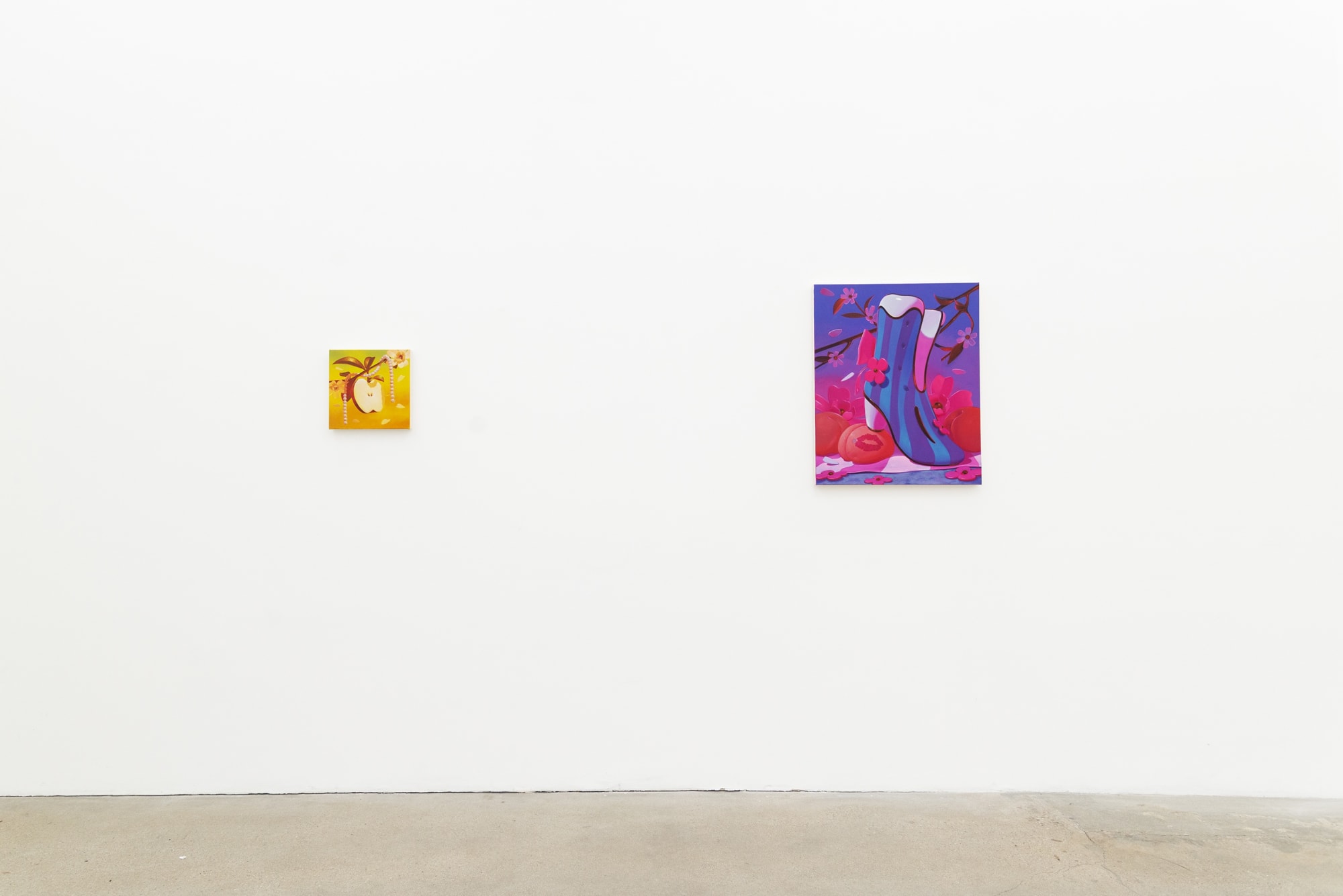 Megan Ellen MacDonald installation view at Hashimoto Contemporary LA