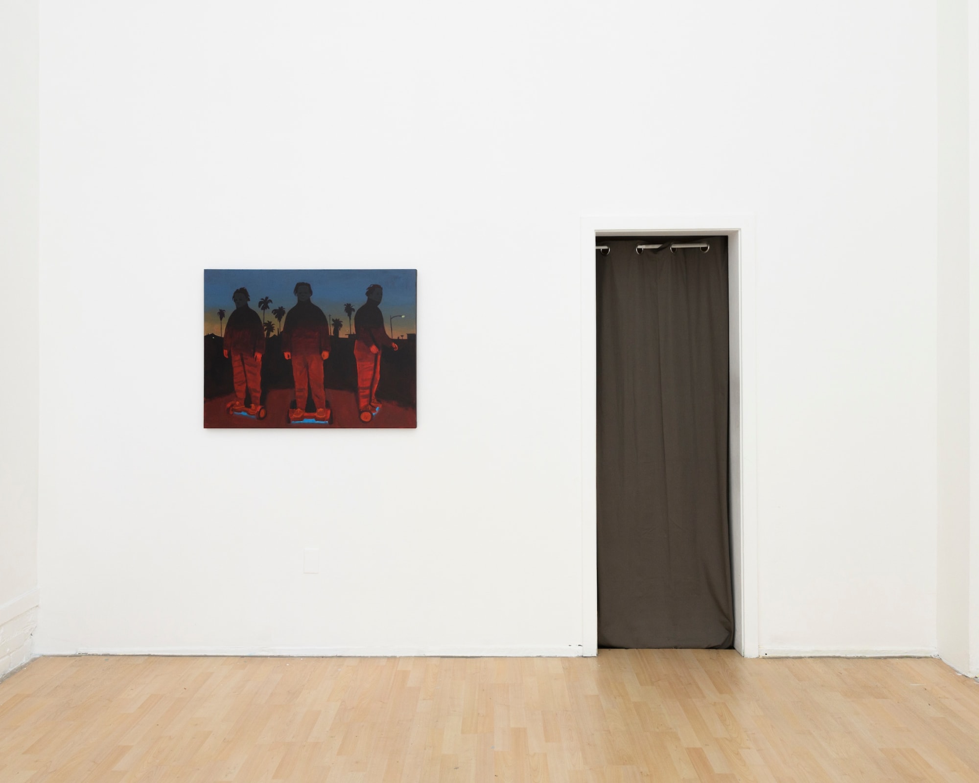 installation view at Woodrow White's solo show at Hashimoto San Francisco 