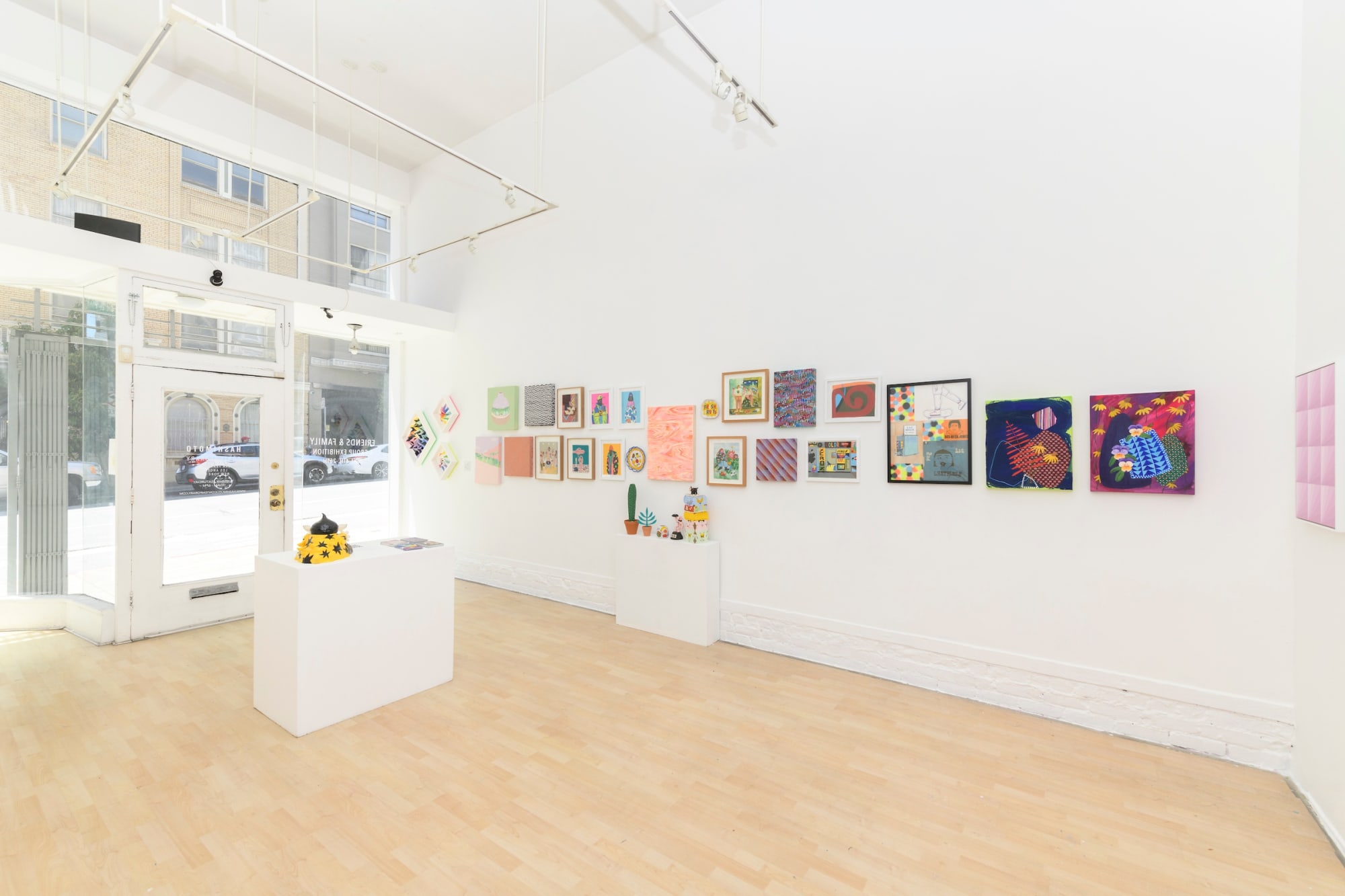 a photo fo the gallery at Hashimoto Contemporary San Francisco's Friends and Family Show 