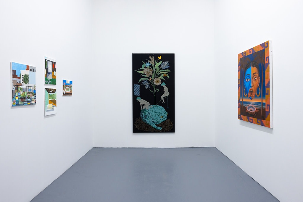 Installation view for Hashimoto Contemporary's Group Exhibition "Summer in the City"