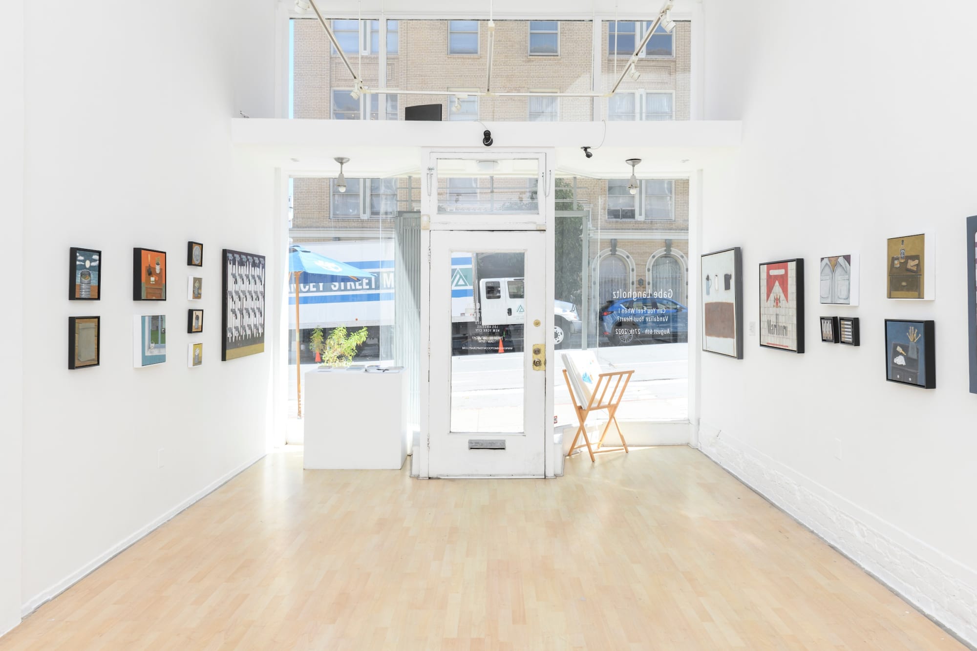 installation view of Gabe Langholtz solo show at Hashimoto San Francisco
