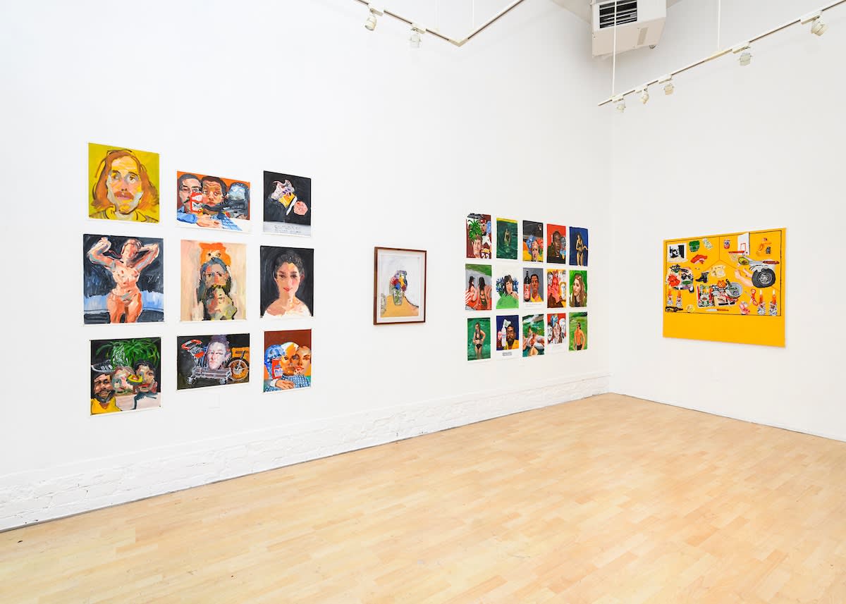 Installation image of Emilio Villalba's work at Hashimoto Contemporary SF