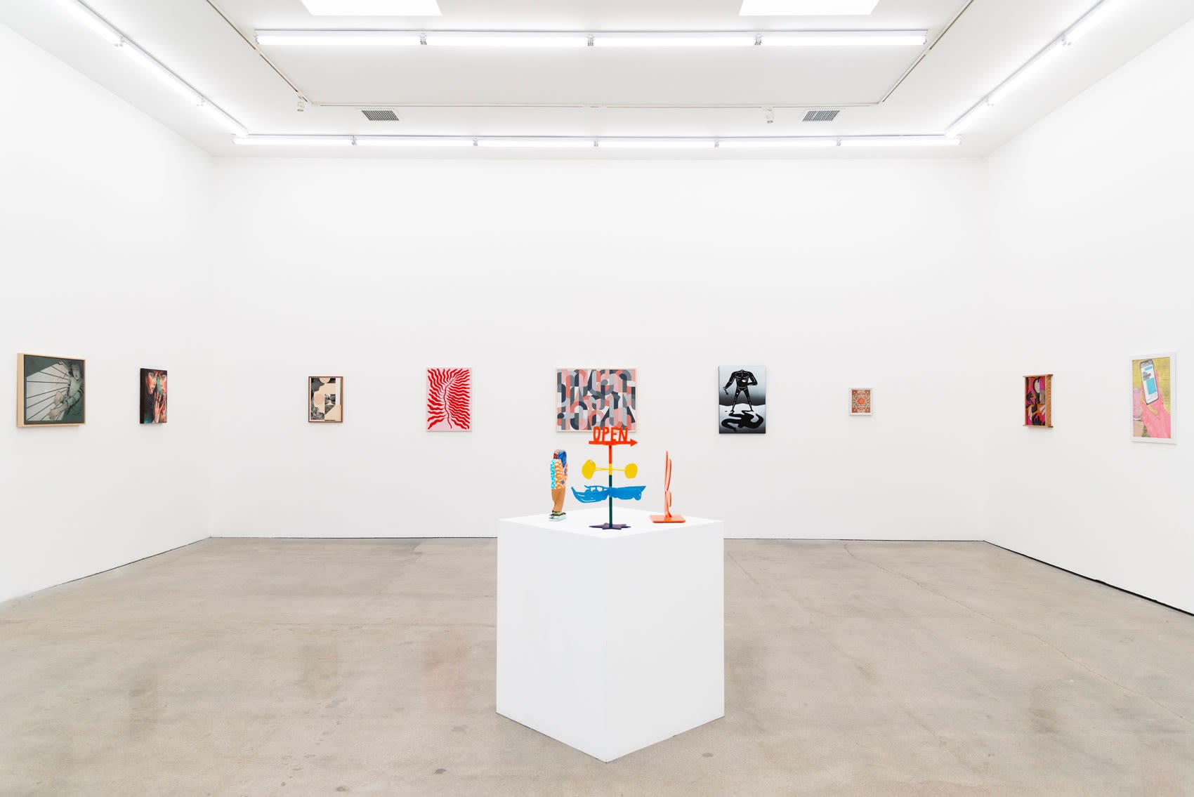 Installation image of group exhibition A Decade of the Jaunt at Hashimoto Contemporary Los Angeles