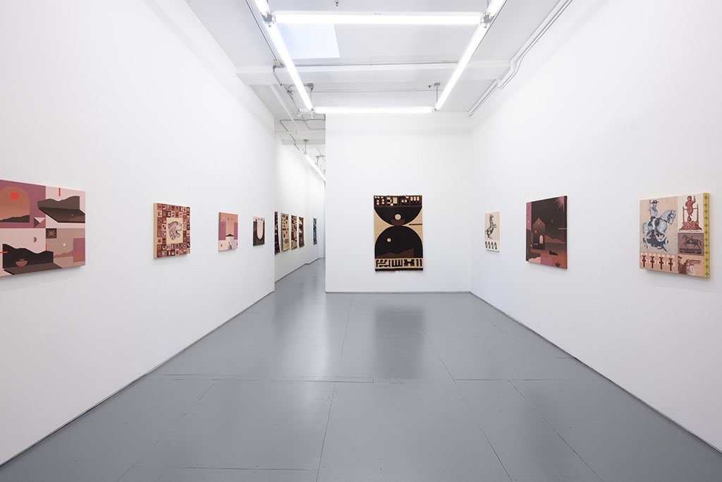 Installation image of Madeleine Tonzi and Keya Tama exhibition