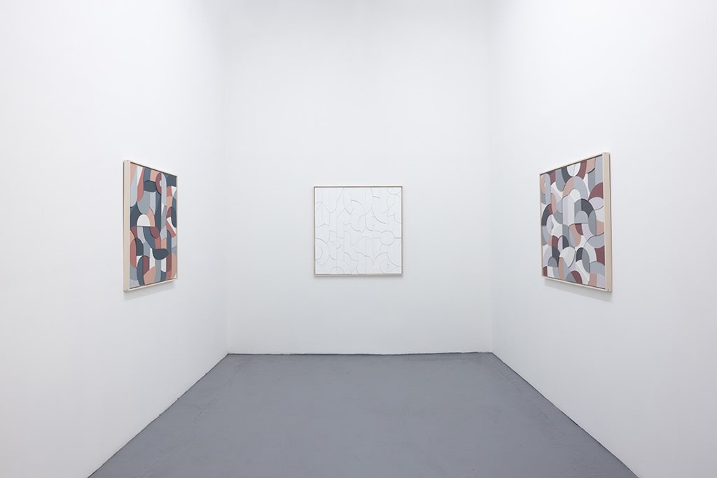 Installation image of Scott Albrecht exhibition "The Shadow of The Sun"