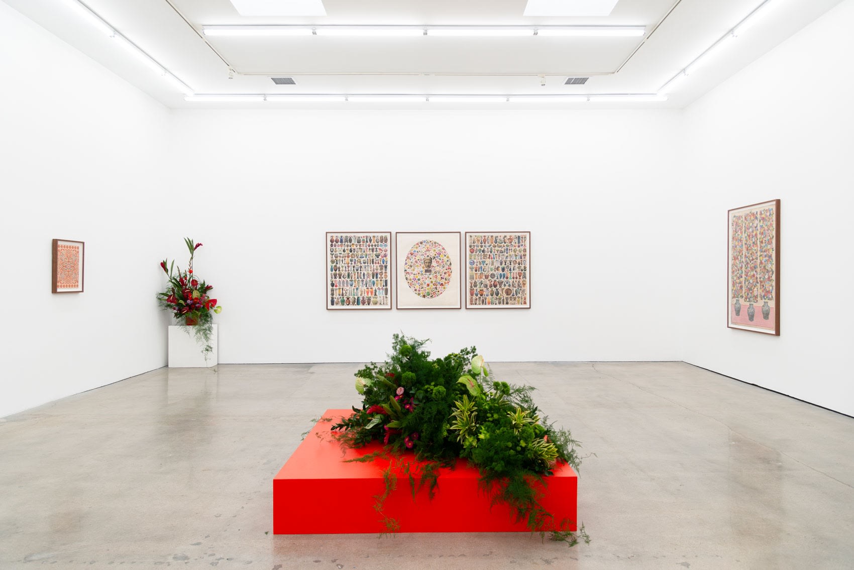 Installation image of Matthew Craven's exhibition at Hashimoto Contemporary LA 