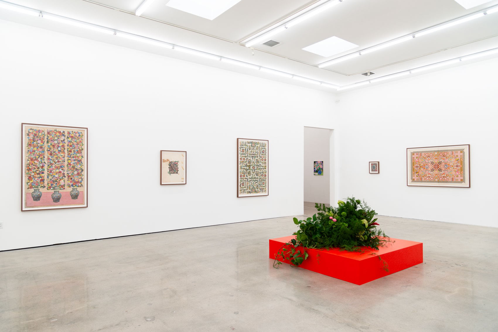 Installation image of Matthew Craven's solo exhibition at Hashimoto Contemporary Los Angeles