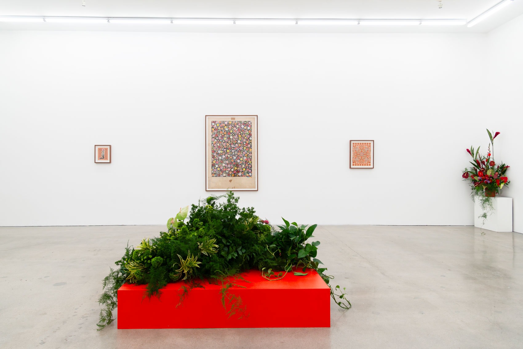 Installation image of Matthew Craven's solo exhibition at Hashimoto Contemporary Los Angeles