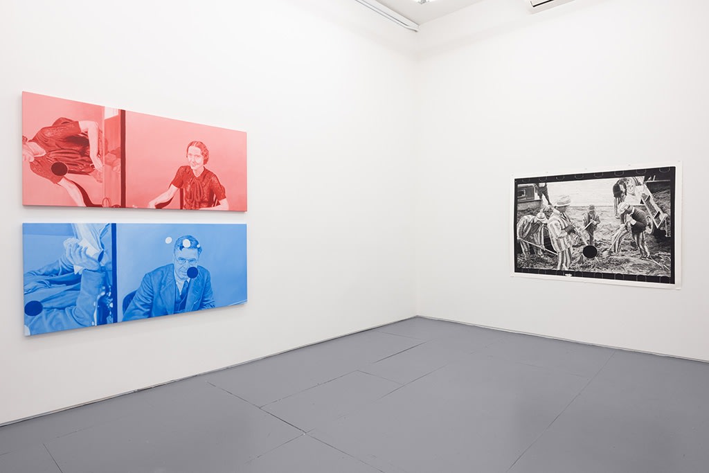 installation shot of Joel Daniel Phillips exhibition