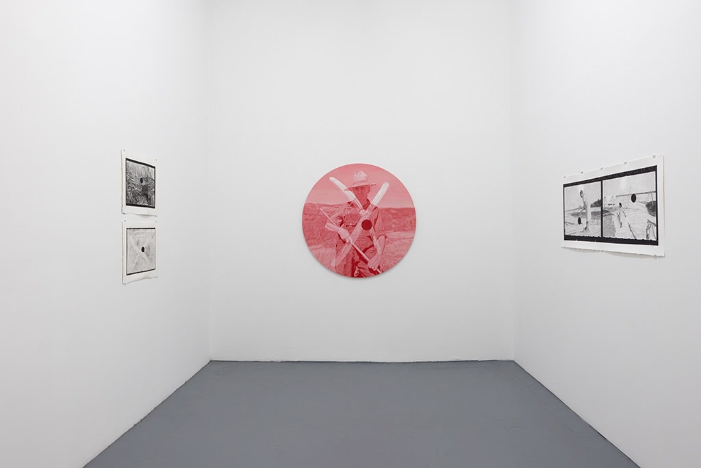 installation shot of Joel Daniel Phillips exhibition