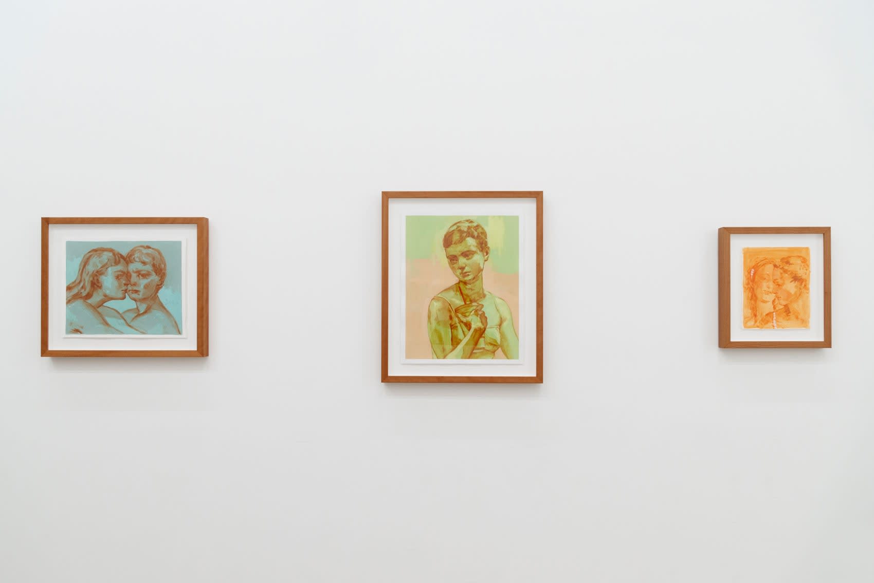 Installation image of Rachel Gregor's solo exhibition Still Summer at Hashimoto Contemporary Los Angeles