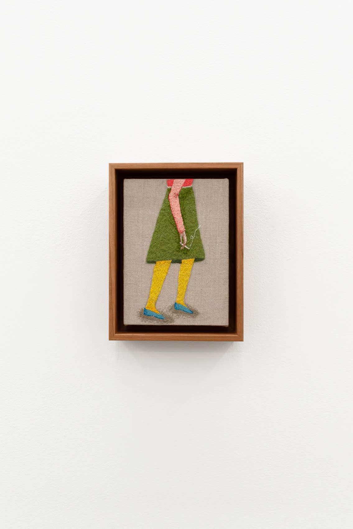 Installation image of Angela Burson's exhibition Travelers at Hashimoto Contemporary Los Angeles.