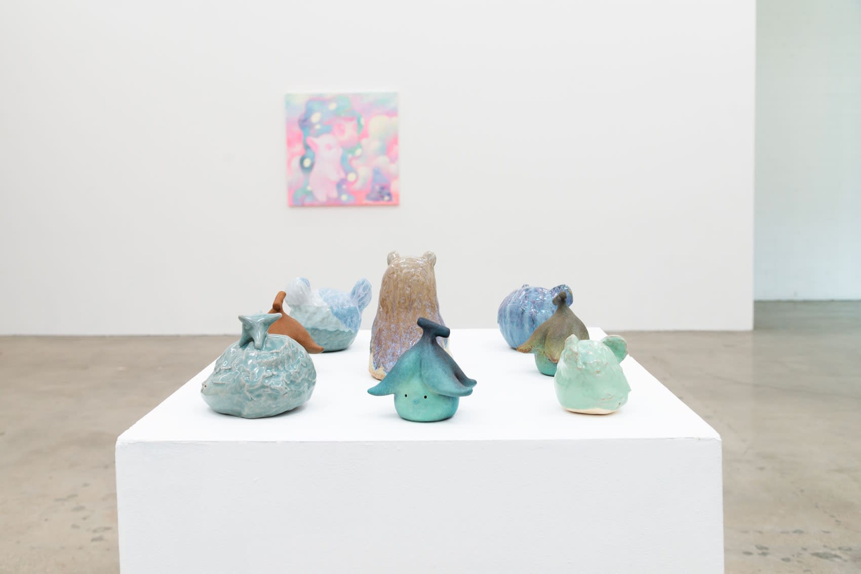 Installation view of So Youn Lee's work at Hashimoto Contemporary Los Angeles