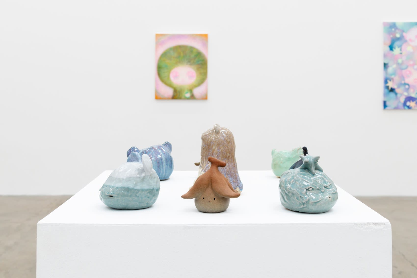 Installation view of So Youn Lee's work at Hashimoto Contemporary Los Angeles