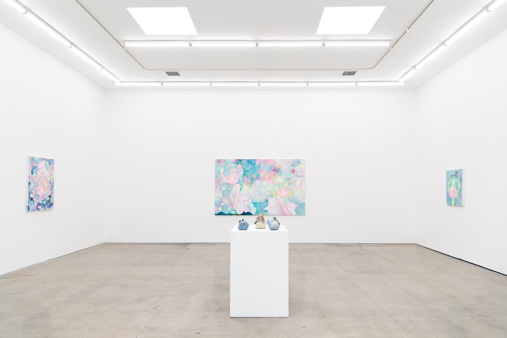 Installation view of So Youn Lee's work at Hashimoto Contemporary Los Angeles