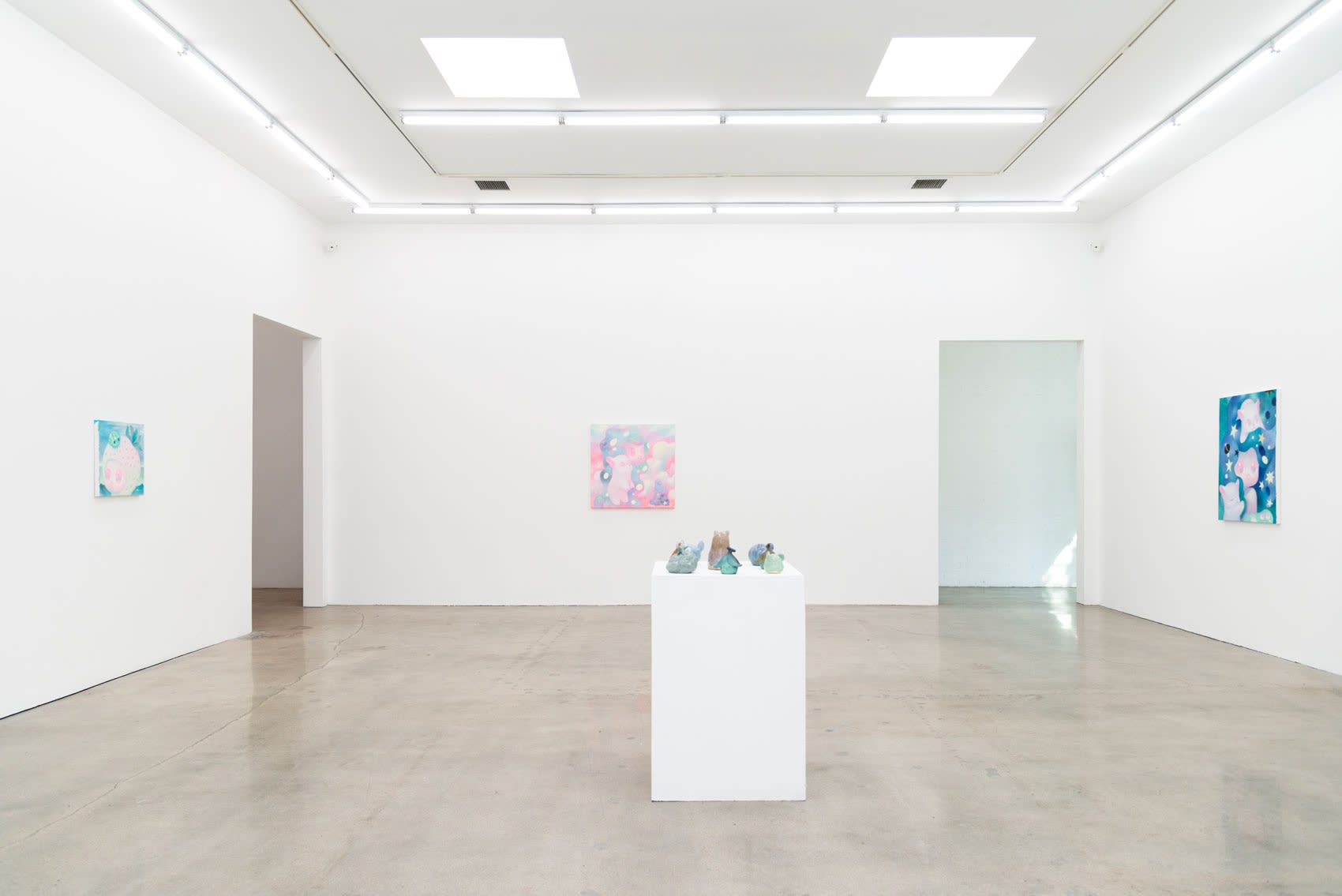 Installation image of So Youn Lee's work at Hashimoto Contemporary Los Angeles