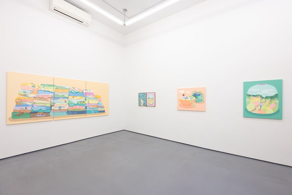 Installation view of "Dear Moments" by Danym Kwon