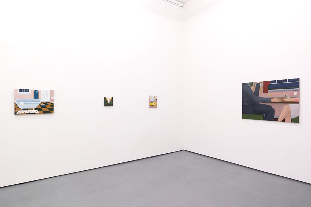 Installation view of Angela Burson's "Analog Conditions"