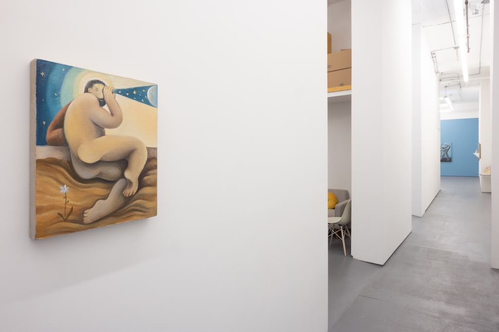 Installation view of Carlos Rodriguez "The Light That Passes Through us"