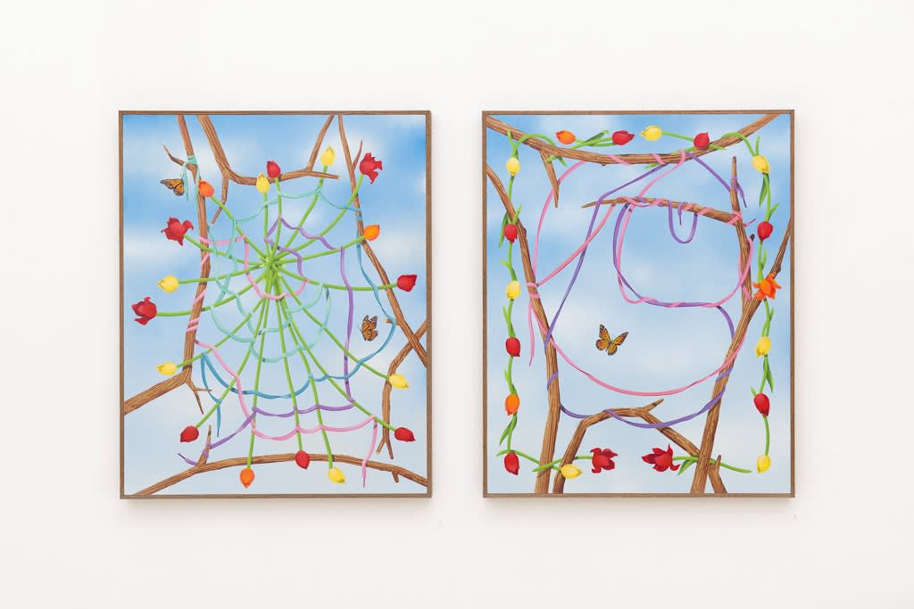 Casey Gray "Double Knotted" installation view